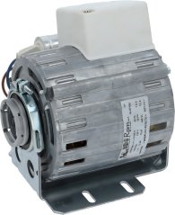 Elektromotor mat enger Clampverbindung, enger wäisser Uschlossbox uewen a faarwege Leedungen. Elektromotor mat enger Clampverbindung, enger wäisser Uschlossbox uewen a faarwege Leedungen.