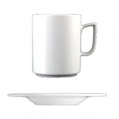 white Ess Klasse cup for latte