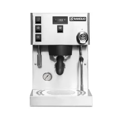 Rancilio Silvia Pro X for home coffee preparation.