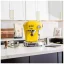 Heim espresso Maschine Ascaso Dream ONE in der Farbe Sun Yellow mit einem Edelstahl-Boiler.