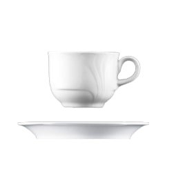 white Désirée cup for latte