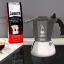 Bialetti Brikka Induction kettle in use on an induction hob.