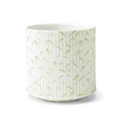 Miyama Sasasa tea cup green 200 ml - Japanese ceramics