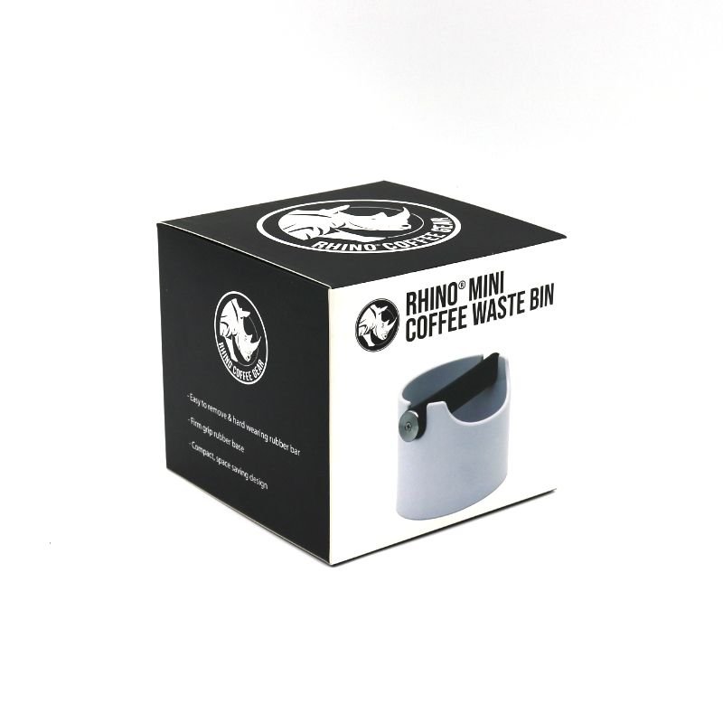 Rhino Mini Coffee Waste Bin coffee decanter white