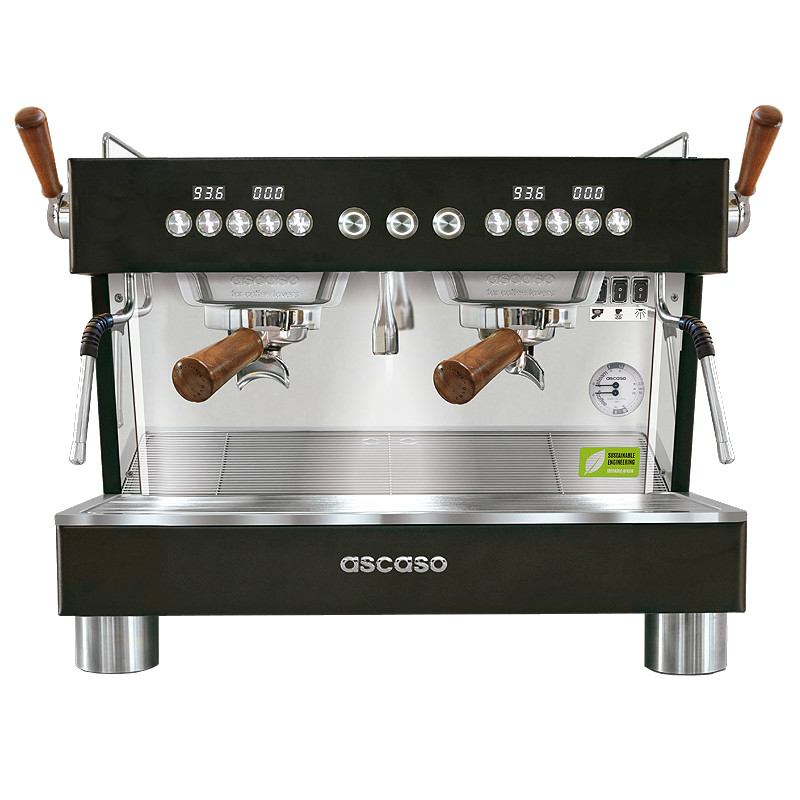Ascaso Barista T 2G Compact noir - machine à café professionnelle 2 groupes