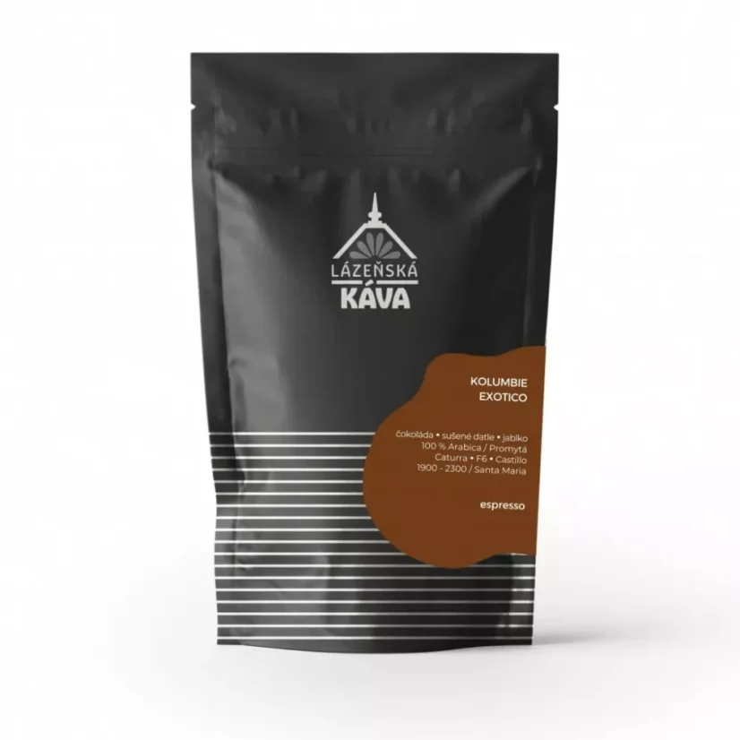 Colombia Exotico is a high-quality espresso coffee featuring the unique Castillo variety.