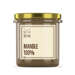 Shufan almond butter, weight 330 g. Shufan almond butter, weight 330 g.