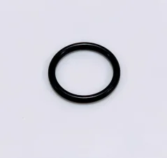 Black sealing gasket for steam nozzles on coffee machines.