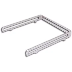 High-quality stainless steel frame, ideal for repairs and maintenance of espresso machines.