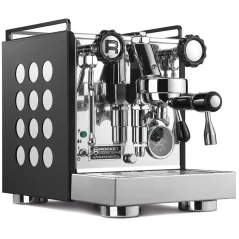 Domáci pákový kávovar Rocket Espresso Appartamento Black/White bez mlynčeka na zrnkovú kávu.