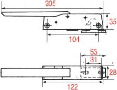 Dier Spär lénks/riets mat Spär 885 CR HP, technesche Plang mat den Dimensiounen. Dier Spär lénks/riets mat Spär 885 CR HP, technesche Plang mat den Dimensiounen.