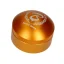 Distributeur de café Barista Space C1 de 58 mm de diamètre en couleur dorée, idéal pour une répartition parfaite du café moulu.