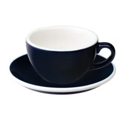 Loveramics Egg - Cappuccino 200 ml Tasse und Untertasse - Denim