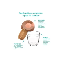 KeepCup Brew Cork Frappe S mit einem Volumen von 227 ml ist ein stilbe wter Thermobecher, der ideal für umweltbewusste Kaffeeliebhaber ist. Die Dosierung Ihres Lieblingskaffees mit diesem funktionalen und ästhetischen Design macht Freude.