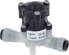 Drockregulator JG 8mm 2 bar, Agank/Ausgank, wäiss-schwaarz Plastikarmatur mat Schnellkupplungen. Drockregulator JG 8mm 2 bar, Agank/Ausgank, wäiss-schwaarz Plastikarmatur mat Schnellkupplungen.