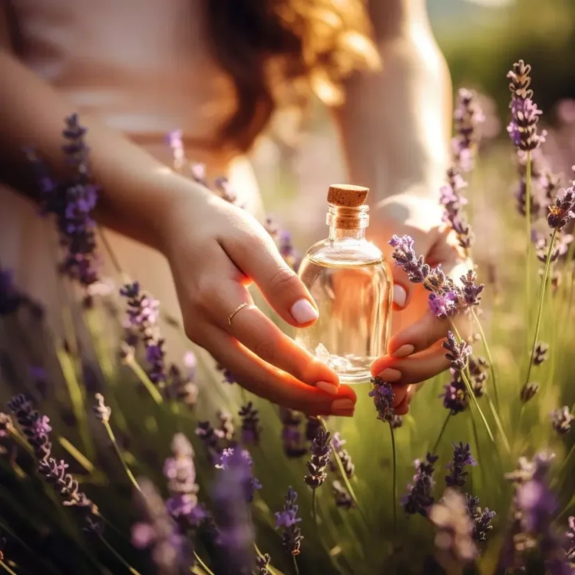 Huile essentielle de Lavande, 100% naturelle, 10 ml, idéale pour une utilisation en cas d'anxiété.