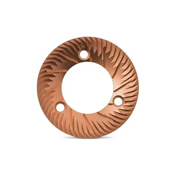 Eureka Red Speed 65 mm grinding burrs for Atom and XL grinders.