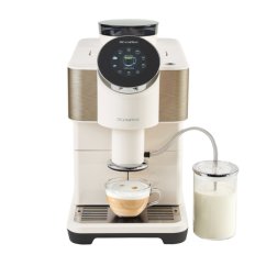Dr. Coffee H2 White - Cafetière automatique avec moulin et écran