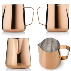 Barista & Co Pro konvička na mléko 400 ml měděná