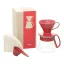 Hario sada V60-01 Pour Over Kit keramický červený