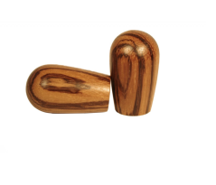 Ersaz-Holzhiewel Heavy Tamper Zebrano