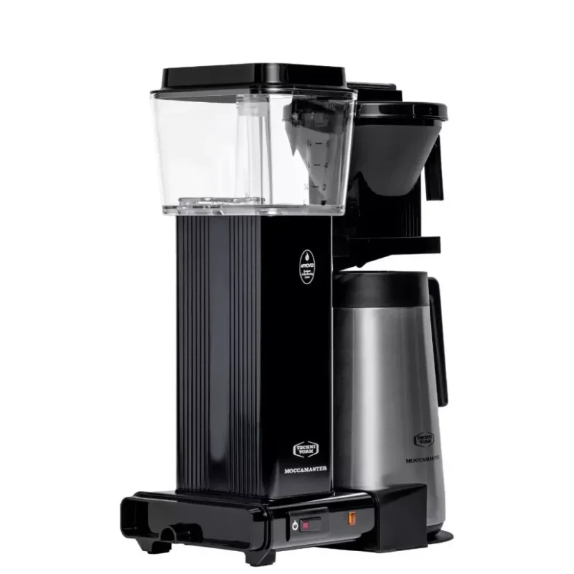Schwarzer Kaffee-Filterautomat Moccamaster KBGT 741 Technivorm.