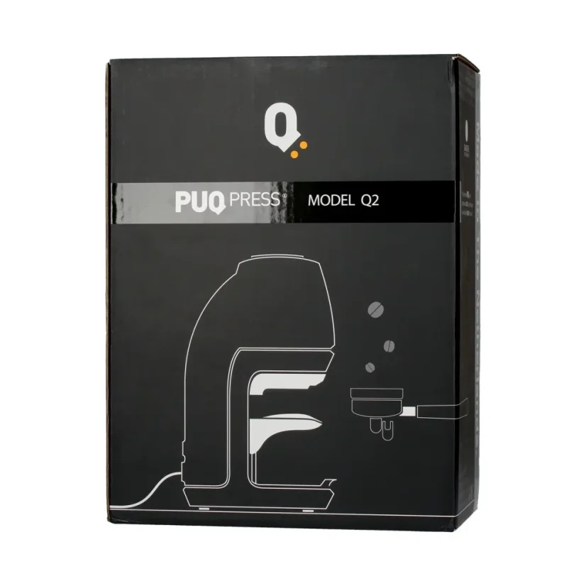 El tamper automático Puqpress Q2 de 53 mm diseñado para cafeteras Solis asegura una compactación perfecta del café molido.