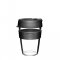Keepcup Clear with black holder 0,34l