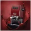 Red domestic single-boiler espresso machine Gaggia New Classic EVO.