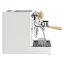 Machine à café à levier Lelit Mara PL62X en blanc avec fonction de distribution d'eau chaude, idéale pour un usage domestique. Machine à café à levier Lelit Mara PL62X en blanc avec fonction de distribution d'eau chaude, idéale pour un usage domestique.