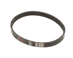 Zännband R27-91 29x9x932 mm, schwaarze Gummigürtel mat enger Rei Zänn op der Bannesäit.