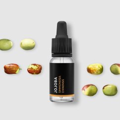 Jojoba essential oil by Pěstík in a 10 ml package, which is 100% natural and effective against inflammations.