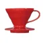 Keramický červený dripper Hario V60-01