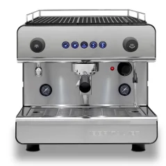 Professionelle Siebträgermaschine IBERITAL IB7 Standard 1 Gruppe in schwarzem Finish. Professionelle Siebträgermaschine IBERITAL IB7 Standard 1 Gruppe in schwarzem Finish.