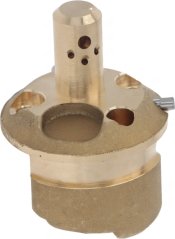 Piloutflam-Brenner aus Messing mat Lächer fir d'Flam uewen a Säit-Gewandanschlëss Piloutflam-Brenner aus Messing mat Lächer fir d'Flam uewen a Säit-Gewandanschlëss