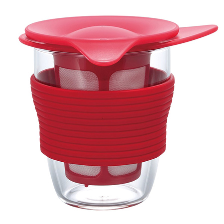 Hario Handy Tea Maker 200 ml roșu
