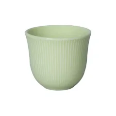 Porcelāna degustācijas krūze Loveramics Brewers ar 250 ml tilpumu zaļā krāsā ar reljefa rakstu. Porcelāna degustācijas krūze Loveramics Brewers ar 250 ml tilpumu zaļā krāsā ar reljefa rakstu.