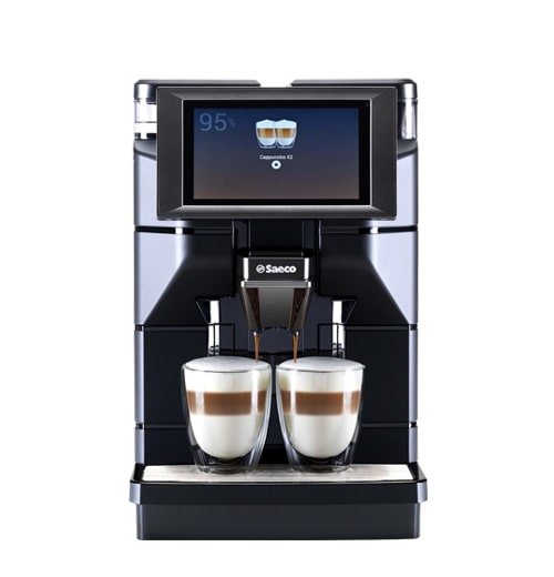 Automatický kávovar s displejom Saeco Magic M1.