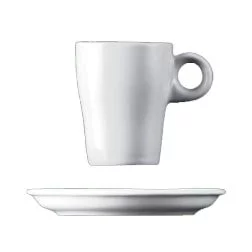 weiße Espressotasse von Divers