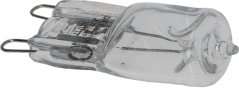 Halogenlampe G9 40W 230V, kleng kloer Luucht mat zwee Stëft. Halogenlampe G9 40W 230V, kleng kloer Luucht mat zwee Stëft.