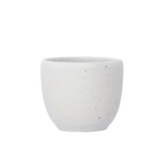 Weiße Cappuccino-Tasse Aoomi Salt Mug A05 mit einem Volumen von 170 ml.