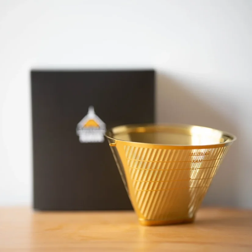 Moccamaster Gold Filter No. 4 Premium permanentní