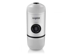 Wacaco Nanopresso v bielej farbe. Wacaco Nanopresso v bielej farbe.