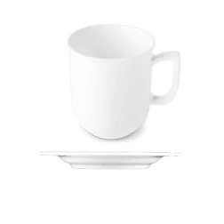 biely šálka Time na latte
