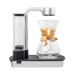 Chemex Ottomatic coffee maker with a transparent design that elegantly complements any kitchen.