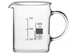 Vaso de precipitados con asa con un volumen de 400 ml
