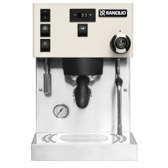 Rancilio Silvia PRO X blanc - machine à café à levier avec PID et 2 chaudières