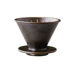 Kinto SCS-S01 keramický dripper na kávu 4 šálky čierny