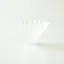 Dripper en plastique Origami Air de taille M. Version transparente. Dripper en plastique Origami Air de taille M. Version transparente.