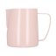 "Barista Space Teflon Pink" 350 ml pieno ąsotis